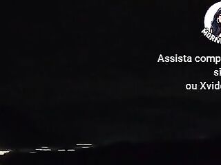 Married woman cheating on her spouse at a beach kiosk; cuckold catches her and films anything.