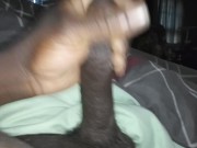 Middle Aged BHM Masturbating