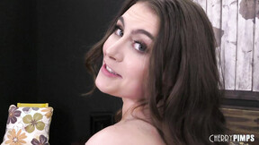 Live Hardcore Doggystyle Banging for Natural Tits Brunette Selina Bentz & Jame