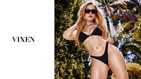 Gorgeous dick-riding action with a big booty babe Blake Blossom