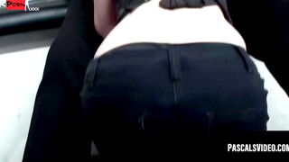 barely legal & Daring - Teen Babe Riding A Big Dick And Swallowing His Load