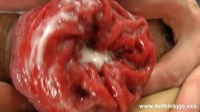 Hotkinkyjo's Anal Prolapse Fun Play with a Fist Punch