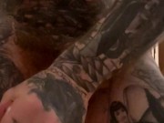 Home Bathroom Stall Jackoff Cum