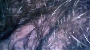 Exciting endoscope exploration of mom'_s hairy pussy and her asshole