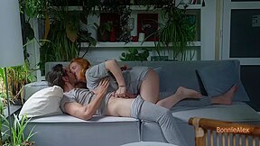 Intimate Afternoon On The Couch - We Make Love, Then She Asks For Doggy