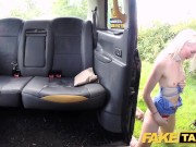 Fake Taxi Golden shower for hot lady followed by some kinky anal sex