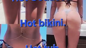 Hot Goddess. Hot Bikini. Hot Tub. Pt 2.
