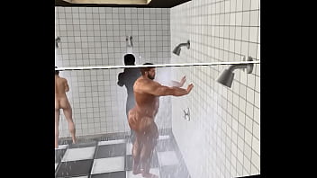 spying on hunky cam heyward showering in steelrs team showers