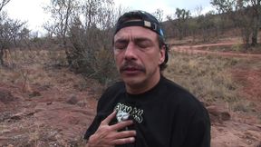 German guy enjoys horny sex-safari in African savanna