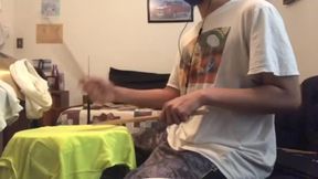 Still Playing Drums While Parents Are Moaning In The Other Room