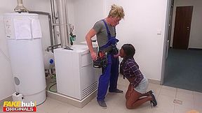 Screaming Ebony Single Stepmom With Big Ass Gags On A Hard Cock