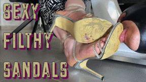 CC - Sexy dirty sandals