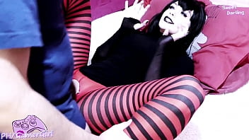 Hot Goth stepsister Enjoy a Hard Fuck - Mavis Cosplay