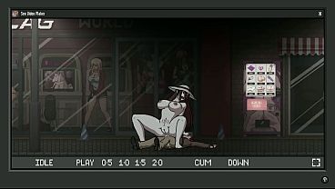 The ghost girl finally gets caught and taken by the hunters