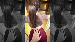 Pinay Babe Minanyak Sa Hall Way - Shes to Hot to Handle