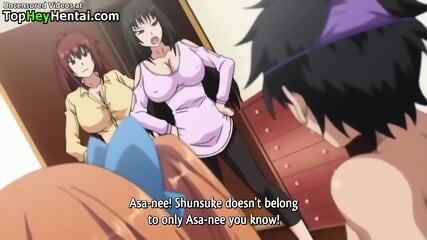 Horny college babe helps man to cum with her big tits