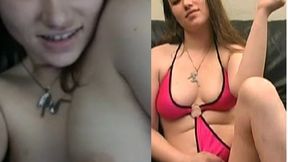 Cara Chubby Amateur w Puffy Nipples Shares Masturbation Clips