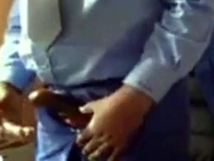 Mature Congolese Minister Daddy Barebacks His Assistant