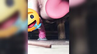Solo pony fake penis