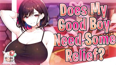 Your friend's milf mom deep throats your stress away with a lewd ASMR blowjob