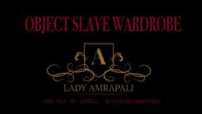 OBJECT SLAVE WARDROBE  OBJEKT SKLAVE GADEROBE - KLEIDERHAKEN  Lady Amrapali  Bdsm Latex Wrapped Bondage
