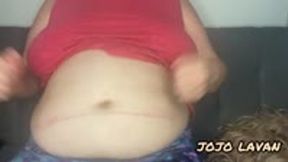 My first ever belly punching video !