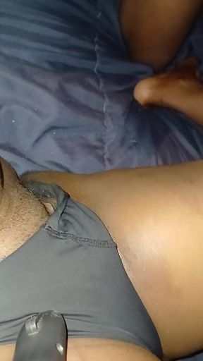 Fuck my short girl thru panty   Clip 1