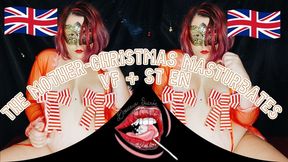 Mother-Christmas Masturbates