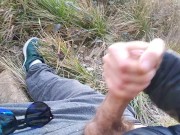 🇪🇨🇦🇷🇪🇨Exhibicionista Atrevido con Bonita Polla Gorda se Masturba En Mitad De la Ruta 🗻