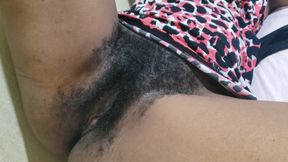 Sexy mature tight pussy close up - hairy pussy