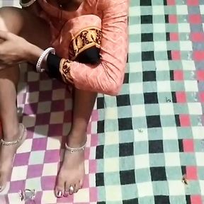 Video of my brother-in-law of Khasam village fell behind my younger stepsister