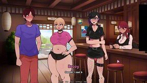 Goth Girl And Chubby Girl - Bubbles And