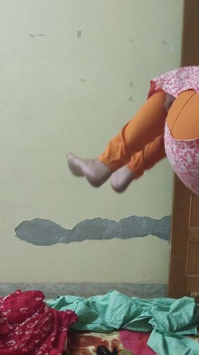 Thrilling moment from &quot;Stepmom ko girlfriend boyfriend roleplay ke liye manaya stepmom fucked hard in her big ass fucking &amp;&quot;