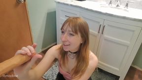 Fucked in the Bathroom Cuck Step Bro CEI