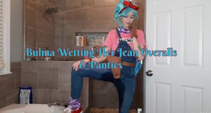 Bulma Wetting Her Jean Overalls & Panties