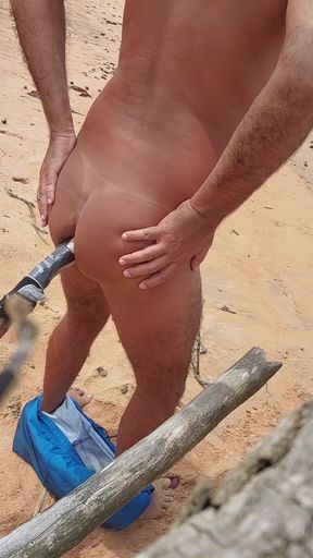 Ladysilva gay masturbacao anal na praia