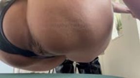 Mistress Nas's Naughty Leather Farts!