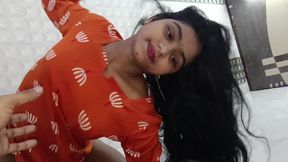 Real Indian Girl Sudipta Foot Fetish Handjob & Blowjob Session