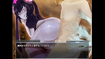 Teenage girl gets monstered in a sexy game