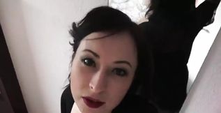 Wanilianna all alone in the hotel room