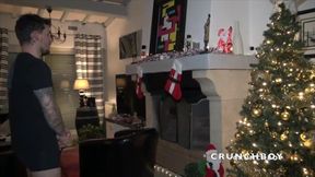 Real French straight boy fucked by Jimy Fix for a fun Christmas surprise