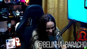 Ruan put his finger in Belinha Baracho′s ass &mdash;  she screamed and moaned with lust! - Podcast Pápum no Barraco!