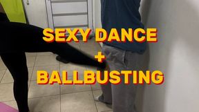 LATINA KARATEKA - SEXY DANCE + BALLBUSTING