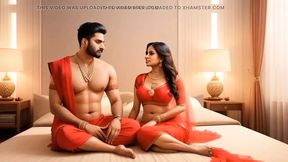Hot indian housewife excited for sex with office boss