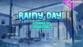 Rainy Day Love: 4K 120 FPS AI Upscaled 3D Hentai
