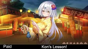 Fox Girl Teaches Erotic Lessons in Steamy Hentai Eroge Simulation