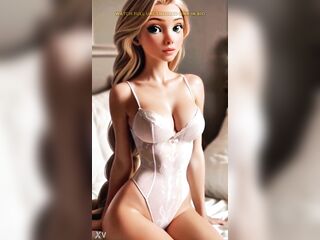 Rapunzel lets her golden hair flow freely as that babe glows below the dim night light, clothed in soft white lace. The tower princess shows a side meant solely for the quiet of the night… bio link awaiting.