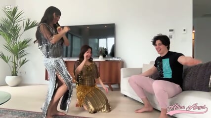 Gattouz Destroy 2 Arabic Milfs Alina Angel & Sasha Pearl     '' ''  '' ''