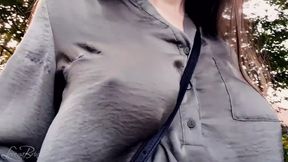 Boobwalk, Shiny Blouse with Strap