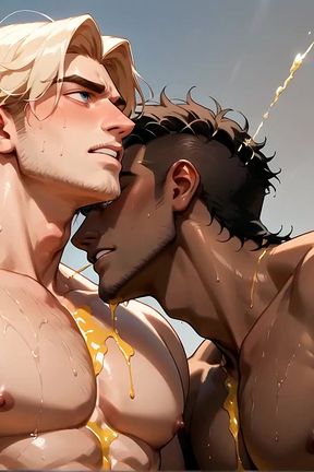 Unleash the Fever of the Sahara with This Naughty Gay Sex Soiree in the Desert! Get Well-prepped for Horny, Super-sexy